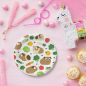 Cavia's en hun behandelingen papieren bordje (Feest)