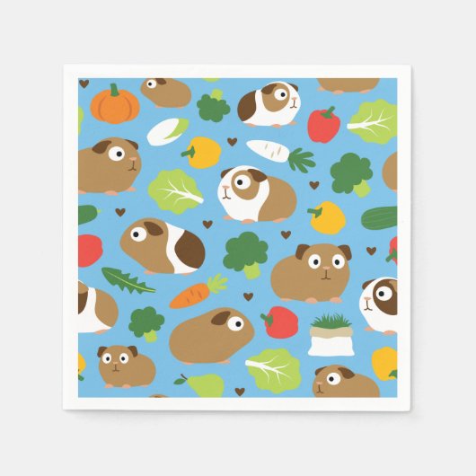 Cavia's en hun behandelingen servet (Voorkant)