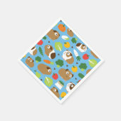 Cavia's en hun behandelingen servet (Hoek)