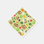 Cavia's en hun behandelingen servet (Hoek)