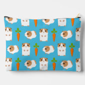 Cavia's en wortelen gepersonaliseerd etui (Achterkant)