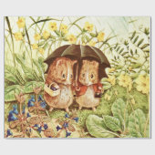 Cavia's gaan winkelen door Beatrix Potter Cadeaupapier (Vlak)