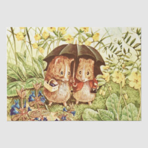 Cavia's gaan winkelen door Beatrix Potter Tissuepapier