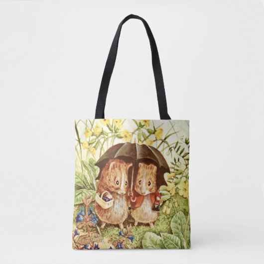 Cavia's gaan winkelen door Beatrix Potter Tote Bag (Voorkant)