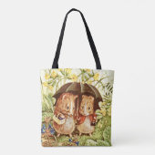 Cavia's gaan winkelen door Beatrix Potter Tote Bag (Achterkant)