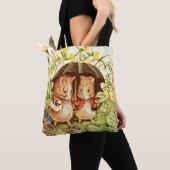 Cavia's gaan winkelen door Beatrix Potter Tote Bag (Dichtbij)