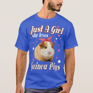 Cavia's Gewoon Een Meisje Dat Van Liefheeft  T-shirt