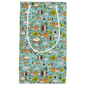 Cavia's in blauw klein cadeauzakje (Voorkant)