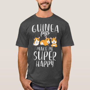 Cavia's maken me super blij Cute Cavia 25 T-shirt
