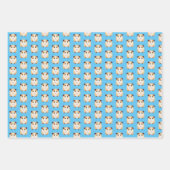 cavia's met een meisje inpakpapier vel (Voorkant 3)