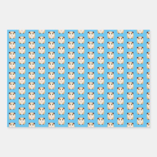 cavia's met een meisje inpakpapier vel (Voorkant 3)