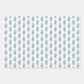 cavia's met een meisje inpakpapier vel (Voorkant 2)