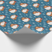 Cavia's met Kerstmis inpakpapier (Hoek)