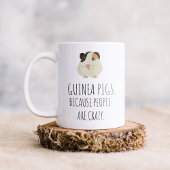 Cavia's omdat mensen gestoorde koffie Mok zijn