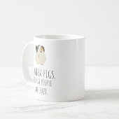 Cavia's omdat mensen gestoorde koffie Mok zijn (Voorkant links)