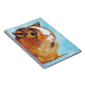 Cavia's schilderen - Kokosnoot Notitieboek (Rechterzijde)