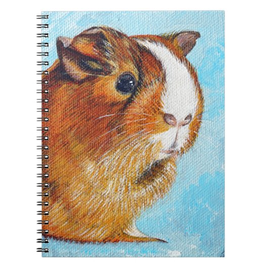 Cavia's schilderen - Kokosnoot Notitieboek (Voorkant)