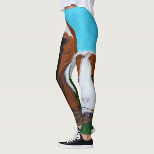 Cavia's schilderen leggings (Links)