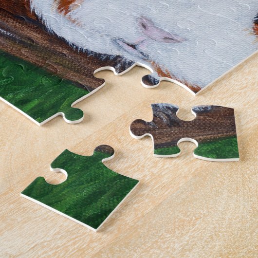 Cavia's schilderen legpuzzel (Zijkant)