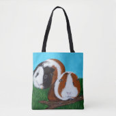 Cavia's schilderen tote bag (Voorkant)