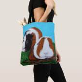 Cavia's schilderen tote bag (Dichtbij)