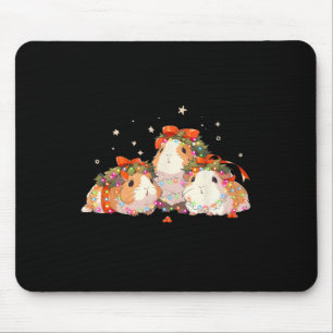 Cavia's Verward In Kerstverlichting Cavia Muismat