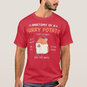 cavia's voor de anatomie van een drijfmest, aardap t-shirt