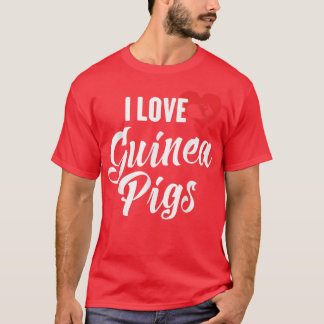 Cavia's voor knaagdieren t-shirt
