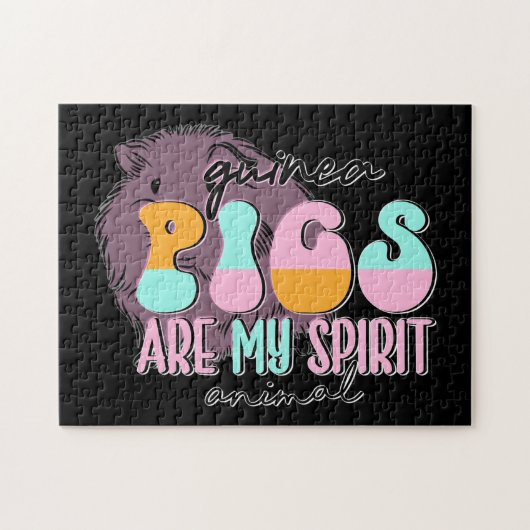 Cavia's zijn mijn gedistilleerde dieren legpuzzel (Horizontaal)