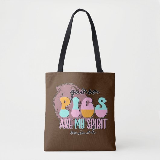 Cavia's zijn mijn gedistilleerde dieren tote bag (Voorkant)