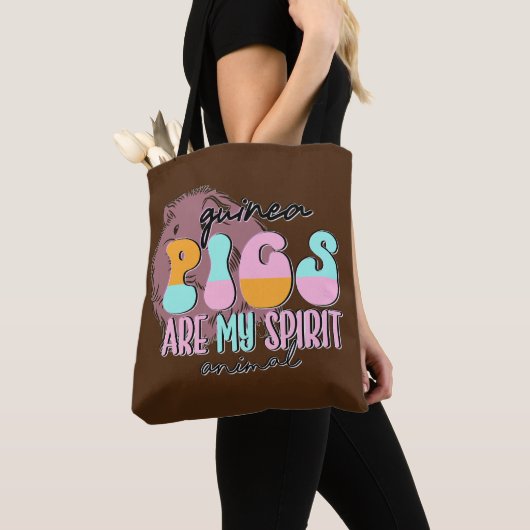 Cavia's zijn mijn gedistilleerde dieren tote bag (Dichtbij)