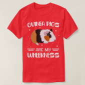 Cavia's zijn mijn kruidachtige beestjes die over F T-shirt (Design voorkant)