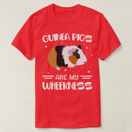 Cavia's zijn mijn kruidachtige beestjes die over F T-shirt (Design voorkant)