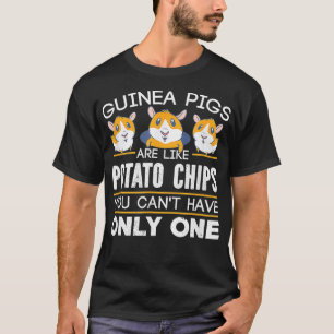Cavia's zijn net als aardappelchips : apparel _1 t-shirt
