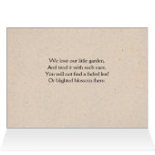 Cavia's zingen: We houden van onze kleine tuin (Binnen Horizontaal (Boven))