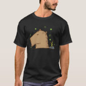 Caviidae Guinea Pig in Hibernatie T-shirt (Voorkant)