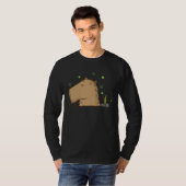 Caviidae Guinea Pig in Hibernation T-shirt (Voorkant volledig)