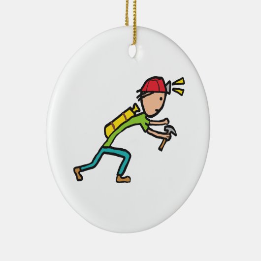 Caving and Spelunking Keramisch Ornament (Rechts)