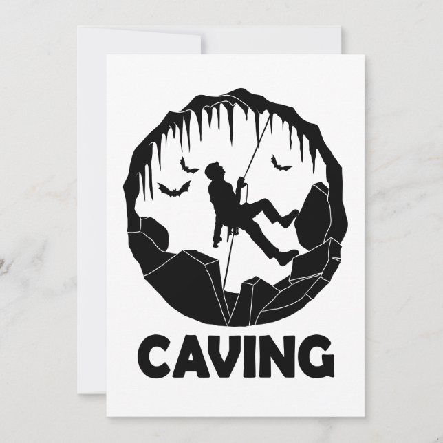 Caving - Cave Spelunking Speleology (Voorkant)