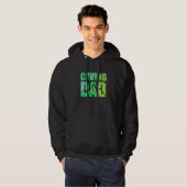 Caving Dad Graphic Spelunking Spelology Potholing  Hoodie (Voorkant volledig)