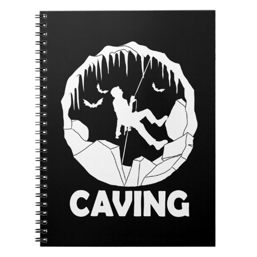 Caving - Speleology Cave Exploration Notitieboek (Voorkant)