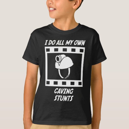 Caving Stunts T-shirt (Voorkant)
