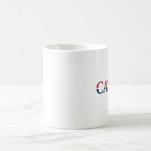 CAVLEN Gradient Logo Mug - Modern Red and Blue Des Koffiemok (Center)