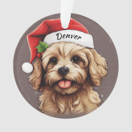 Cavoodle aangepaste kerst ornament
