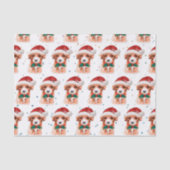 Cavoodle Dog Breed Christmas Stars Tissuepapier (Voorkant)