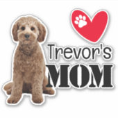 Cavoodle mam op maat sticker (Voorkant)