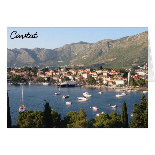Cavtat, Kroatië (Voorkant Horizontaal)