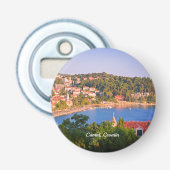 Cavtat, Kroatisch Uitzicht van de Mausoleum Button Flesopener (Voorkant)