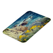 Cavtat Rocky Beach Uitzicht Holiday Magneet (Linkerzijde)