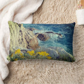 Cavtat Rocky Beach Uitzicht Lumbar Cushion Kussen (Deken)